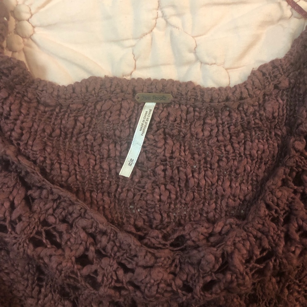 Free People oversized sweater - Picture 6 of 8